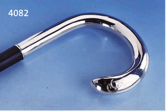 SPASPAZIERSTOCK, DEUTSCH UM 1900, 800ER SILBER, SEHR ELEGANT, BES.-MONOGR., SCHUß ROTBUCHE, L. CA. 89 CM