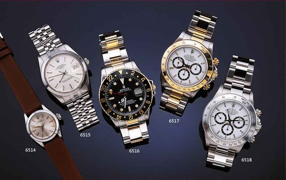 ROLEX HERRENARMBANDUHR GMT-MASTER, REF. 1675, UM 1970, AUTOMATIK, CHRONOMETER IN STAHL U. GOLD KOMB., ZENTRALSEK., DATUM U. 24 ...