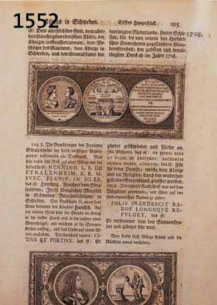 KONVOLUT VON 16 BLATT, MIT KUPFERSTICHEN MIT MüNZDARSTELLUNGEN AUS DEM LEBEN CARL DES 12. VON SCHWEDEN, CA. 1750, MIT JEWEILS BIS ZU 4 ...