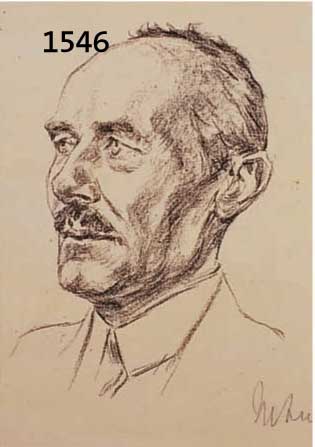 LIELIEBERMANN, MAX, 1847-1935, LITHOGRAPHIE, BILDNIS DES MALERS UND BILDHAUERS AUGUST GAUL, HANDSIGN., MAßE CA. 40X31 CM