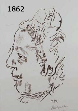 KOKKOKOSCHKA, OSKAR, 1886-1980, DER KÖNIG, LITHOGRAPHIE 1976, HANDSIGN., NUM. 31/100, MAßE CA. 30X21 CM