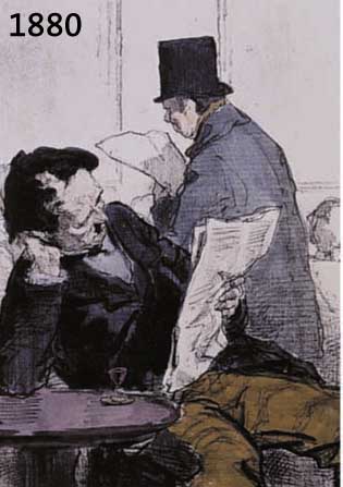 PAUL GAVARNI, 1804-1866, 3 ORIG.-LITHOGRA- PHIEN, ZWEI AUS "MASQUES ET VISAGES", HANDKO., EINER IM STEIN SIGN., VERSCH. GRÖßEN, PP.