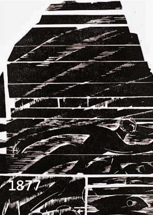 GRIGRIESHABER HAP, 1909-1981, 4 HOLZSCHNITTE, 1933-1965, 2 AUS DER FOLGE "DER RHEIN", MAßE JE CA. 26X36 CM, PP