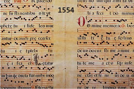DOPDOPPELBLATT AUS EINER MISSALE, UM 1450, GOTISCHE HANDSCHRIFT IN SCHWARZ UND ROT, GESAMTMAß CA. 52 X 78 CM, U.GL., R.