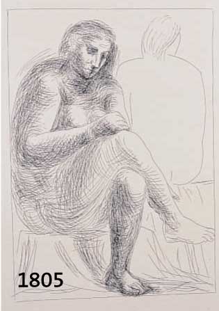 PICPICASSO, PABLO, 1881-1973, RADIEUNG AUS DER NEUAUFLAGE DER SUITE VOLLARD, CA. 25,5 X 18 CM