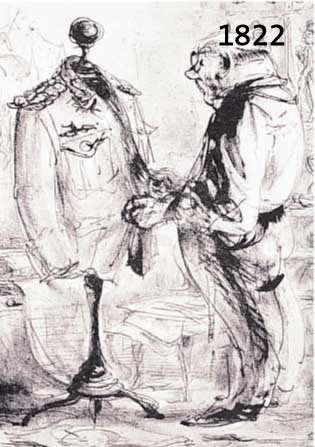 WEBWEBER, A. PAUL, 1893 ARNSTADT-1980, DER SCHNEIDER, LITHOGRAPHIE, RE. U. HAND- SIGNIERT, CA. 36,5 X 29 CM
