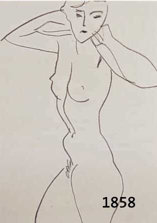 MATISSE, HENRI, 1869-1954, VIER OFFSETS NACH LITHOGRAPHIEN AUS: CLARTé DE MATISSE, ED. MAEGHT PARIS 1952, BLATTGR. JE CA. 38 X 28 CM, PP