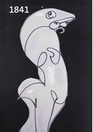 ERNERNST, MAX, 1891-1976, ZWEI FARBLITHOS AUS: LES CHIENS ONT SOIF VON JACQUES PREVERT, MOURLOT PARIS 1964, CA.42 X 25 CM.42 X 29 CM