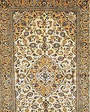 KESCHAN,PERSIEN CA 246 X 149 CM. FLOR WOLLE.