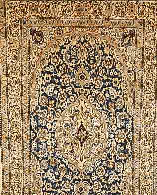NAIN,PERSIEN CA 260 X 150 CM. FLOR WOLLE MIT SEIDE.