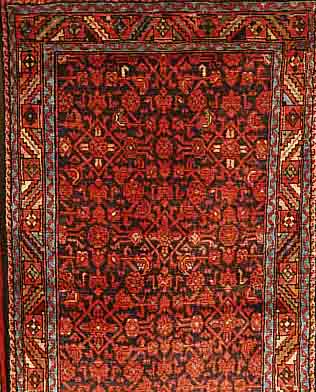 HOSSEINABD,PERSIEN CA 347 X 106 CM. FLOR WOLLE.