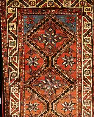 GARADJE,PERSIEN CA 313 X 111 CM. FLOR WOLLE.