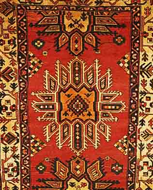 BROJARD,PERSIEN CA 206 X 154 CM. FLOR WOLLE.