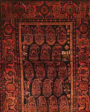 BROJARD,PERSIEN CA 200 X 140 CM. FLOR WOLLE.