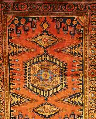 WISS,PERSIEN CA 229 X 166 CM. FLOR WOLLE.