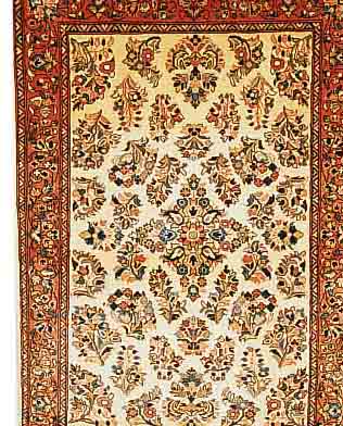 SAROGH,PERSIEN CA 150 X 107 CM. FLOR WOLLE.