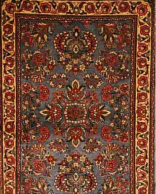 SAROGH,PERSIEN CA 161 X 112 CM. FLOR WOLLE.