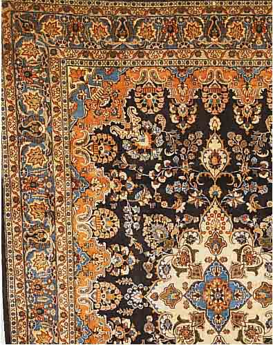 KASCHMAR,PERSIEN CA.402 X 293 CM. FLOR WOLLE.(L.GEBRAUCHTSSPUREN).