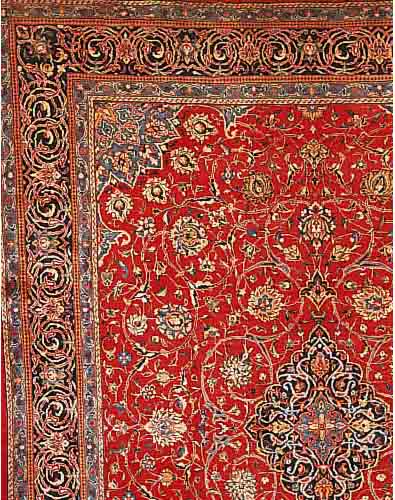 MAHAL,PERSIEN CA 422 X 332 CM. FLOR WOLLE