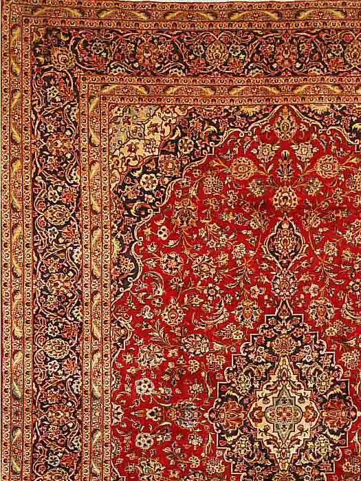 KESCHAN,PERSIEN CA 436 X 300 CM. FLOR WOLLE.