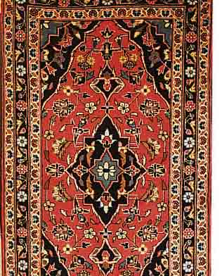 KESCHAN,PERSIEN CA 132 X 71 CM. FLOR WOLLE