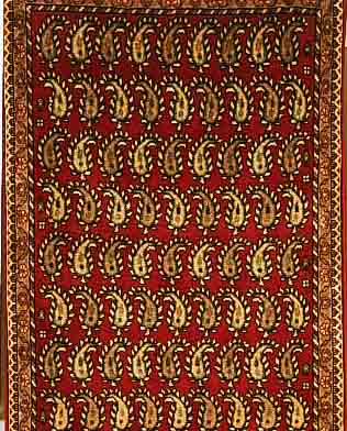AFSCHAR,PERSIEN CA 141 X 64 CM. FLOR WOLLE