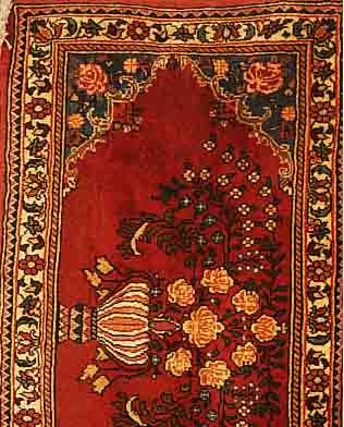 BACHTIAR,PERSIEN CA 100 X 55 CM. FLOR WOLLE