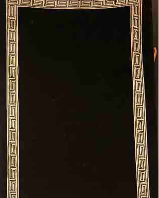 CHINA CLASSIC CA.150 X 100 CM. FLOR WOLLE.(GRUNDFARBE:SCHWARZ)