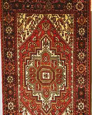 GHOLTOGH,PERSIEN CA.140 X 78 CM. FLOR WOLLE