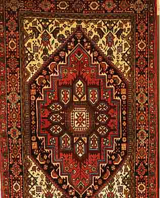 GHOLTOGH,PERSIEN CA.123 X 76 CM. FLOR WOLLE
