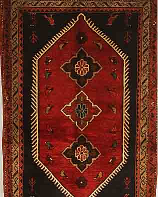 KLARDASCHT,PERSIEN CA.150 X 105 CM. FLOR WOLLE