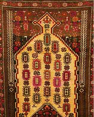 BELUTSCH,PERSIEN CA.255 X 110 CM. WOLLE AUF WOLLE