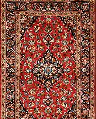 KESCHAN,PERSIEN CA.150 X 101 CM. FLOR WOLLE
