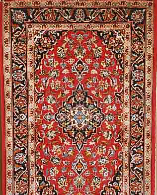 KESCHAN,PERSIEN CA.153 X 99 CM. FLOR WOLLE