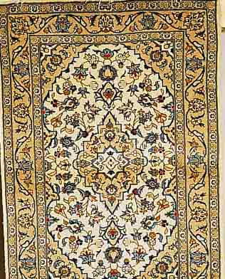 KESCHAN,PERSIEN CA.143 X 98 CM. FLOR WOLLE
