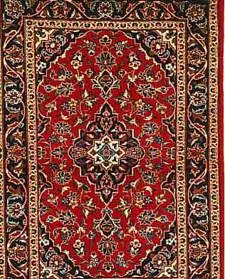 KESCHAN,PERSIEN CA.148 X 103 CM. FLOR WOLLE