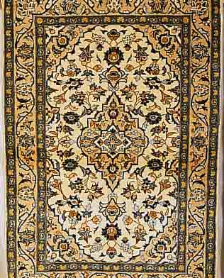 KESCHAN,PERSIEN CA.151 X 97 CM. FLOR WOLLE