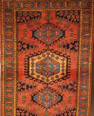 WISS,PERSIEN CA.157 X 106 CM. FLOR WOLLE