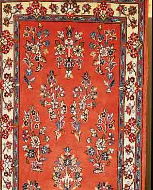 SAROGH,PERSIEN CA.200 X 83 CM. FLOR WOLLE