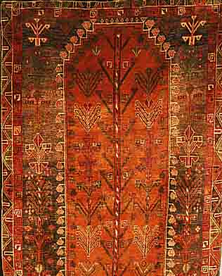 GABBEH,PERSIEN CA.209 X 122 CM. WOLLE AUF WOLLE CA 30 JAHRE