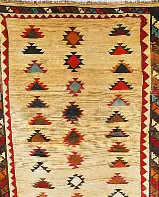 GABBEH,PERSIEN CA.235 X 155 CM. WOLLE AUF WOLLE CA 30 JAHRE