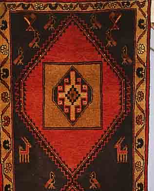 KLARDASCHT,PERSIEN CA.296 X 82 CM. FLOR WOLLE
