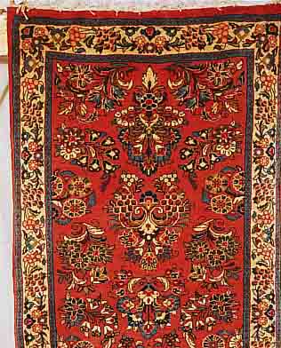 SAROGH,PERSIEN CA.315 X 82 CM. FLOR WOLLE