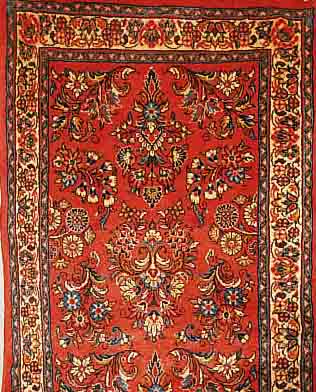 SAROGH,PERSIEN CA.292 X 76 CM. FLOR WOLLE