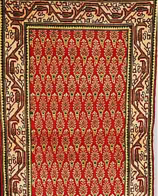 MESCHGIN,PERSIEN CA.496 X 97 CM. FLOR WOLLE