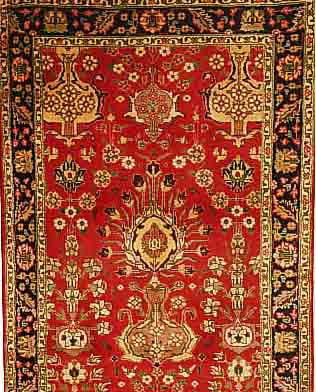 TäBRIZ,PERSIEN CA.391 X 92 CM. FLOR WOLLE