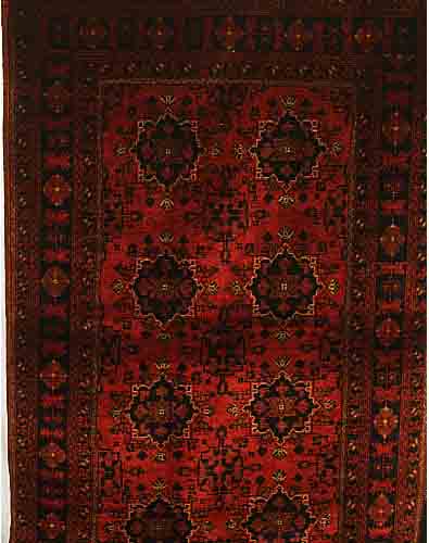 KHALMOHAMMADI,AFGHANISTAN CA.198 X 124 CM. WOLLE AUF WOLLE SEHR HOCHWERTIGE.