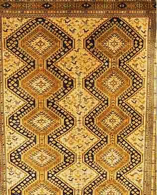 TORKMAN,PERSIEN CA.210 X 163 CM. FLOR WOLLE