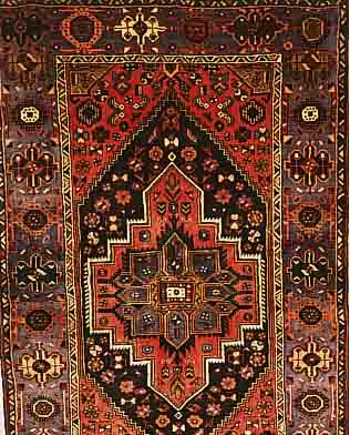 GHOLTOGH,PERSIEN CA.208 X 127 CM. FLOR WOLLE