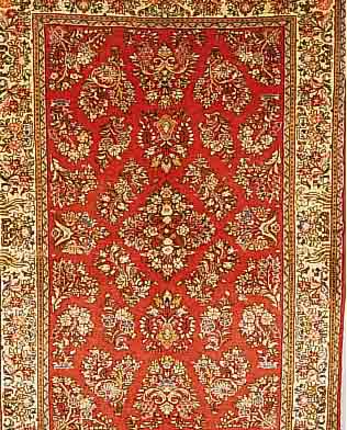 SAROGH,PERSIEN CA.200 X 140 CM. FLOR WOLLE